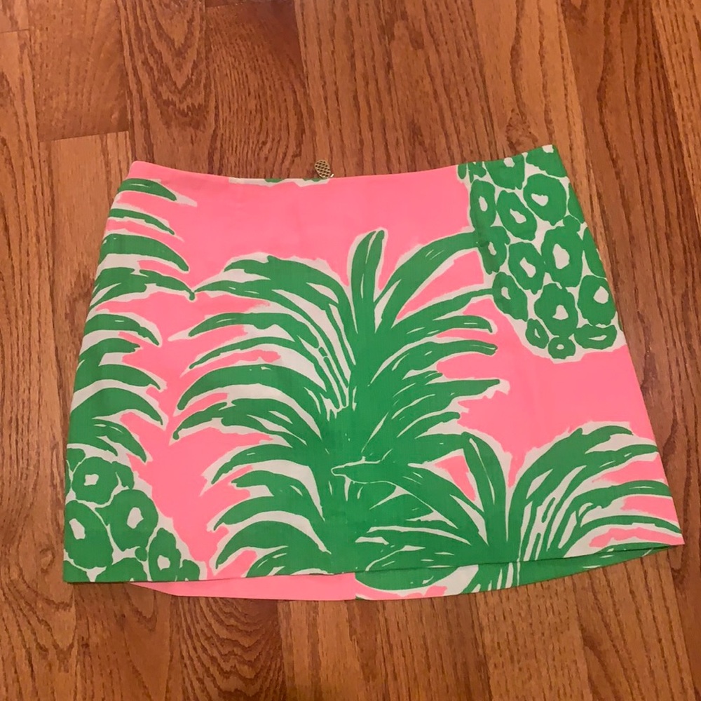 Lilly Pulitzer skirt tropical